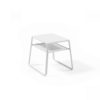 Side table white with a