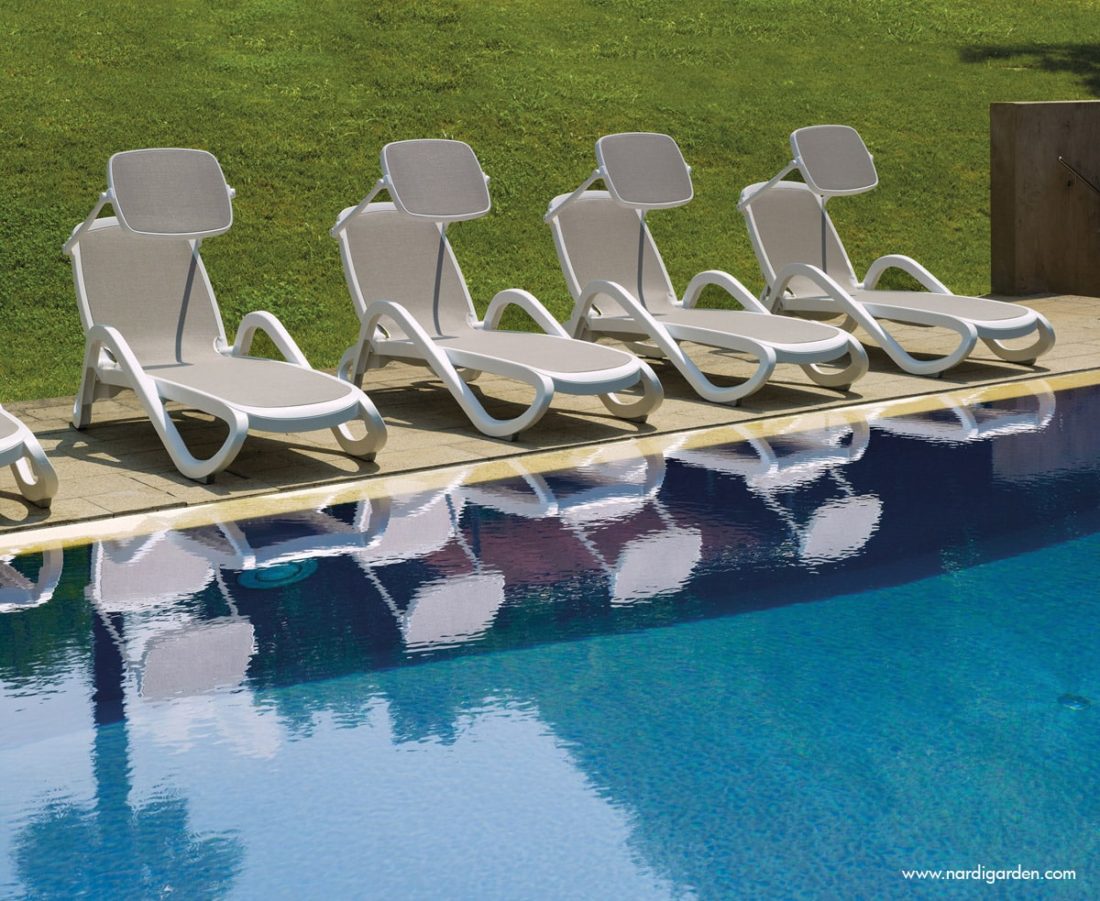 Nardi sunloungers Alfa