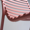 DOGA Relax Armchair - Nardi Marsala slat detail