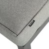 Detail of the cushion on the Hartman® ROSARIO Bench against a white background