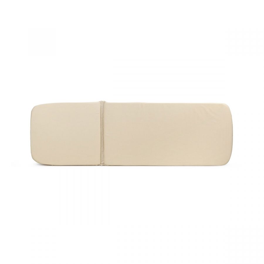 Cushion TROPICO lounger in beige color, a toasted cream.