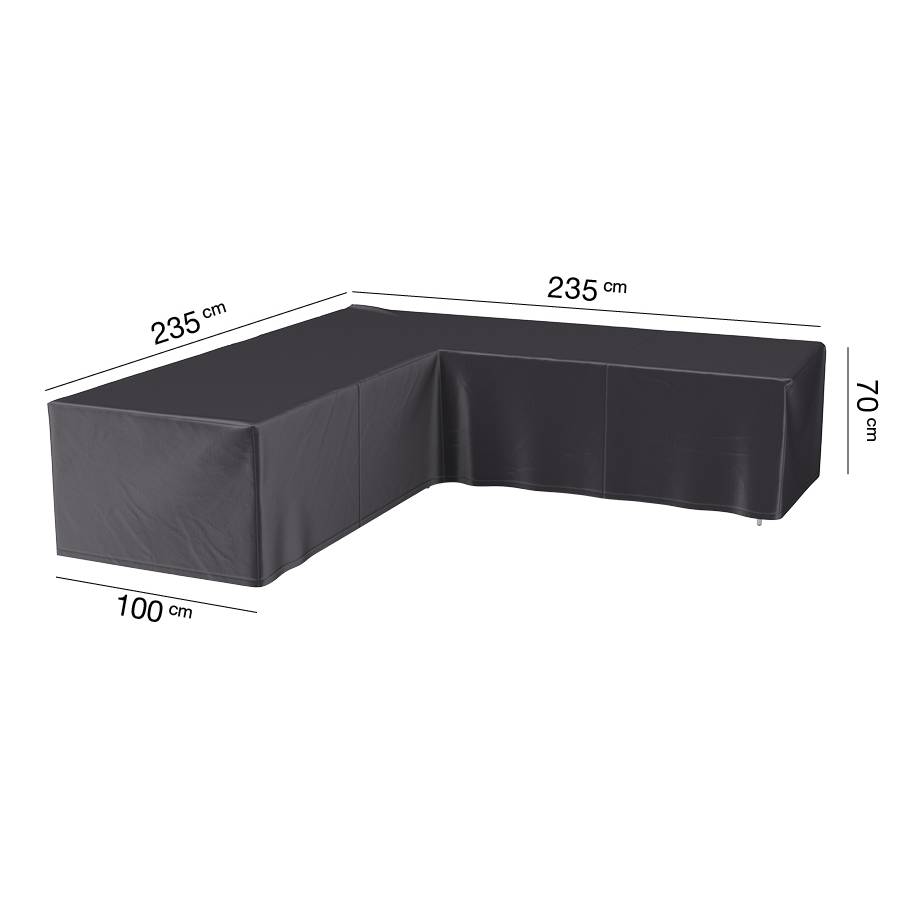 funda para rinconera con medidas: 235x235x100x70cm