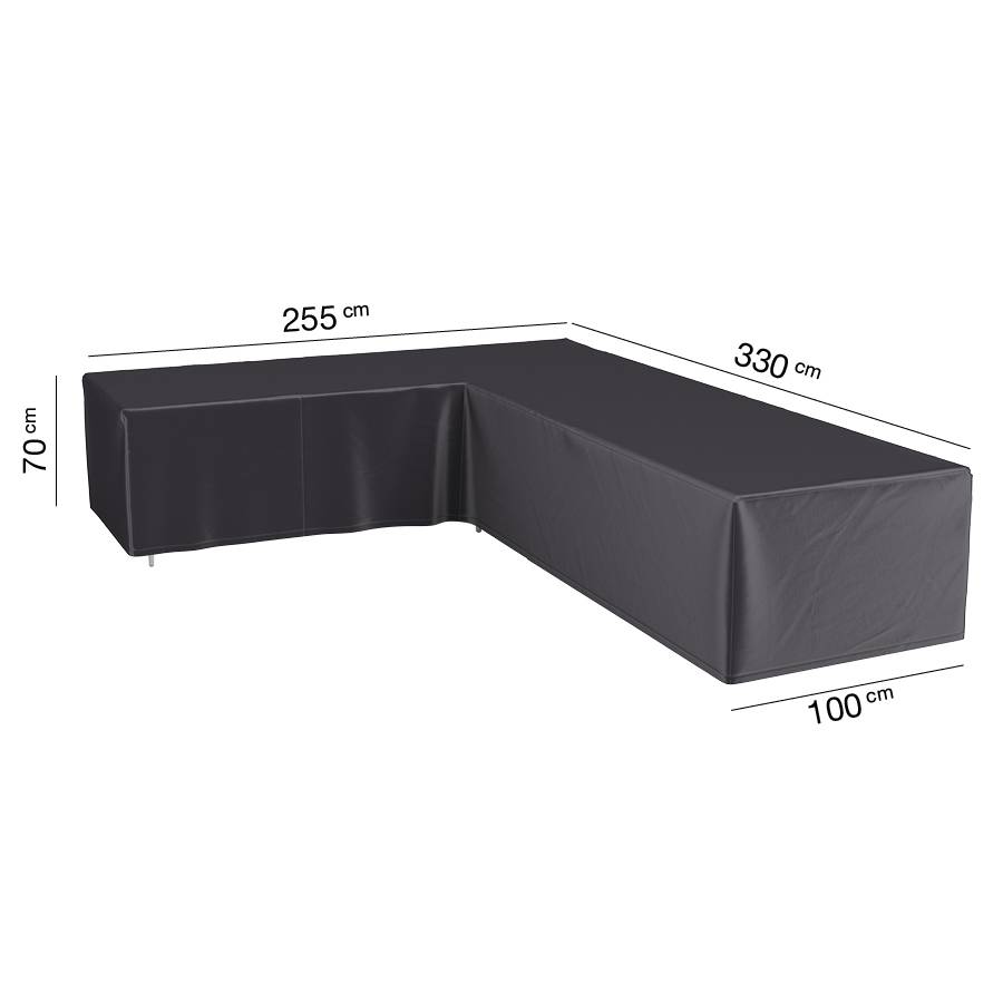 funda para rinconera con medidas: 255x330x100x70cm