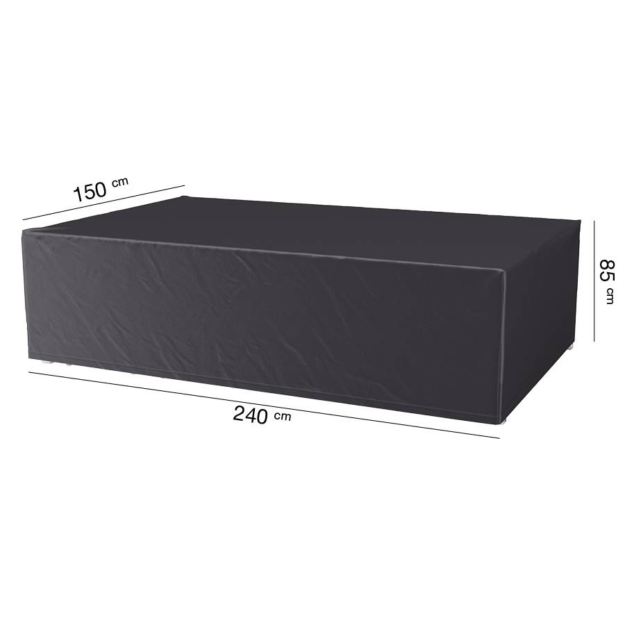 rectangular table and chair set cover with measurements: 150x260x85cm