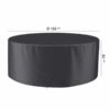 round table and chair set cover with measurements: Ø150x85cm