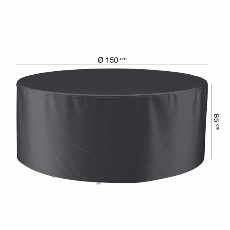 round table and chair set cover with measurements: Ø150x85cm