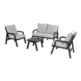 Conjunto Relax IBIZA 4 plazas más mesa: sofá dos plazas, dos sillones y mesa