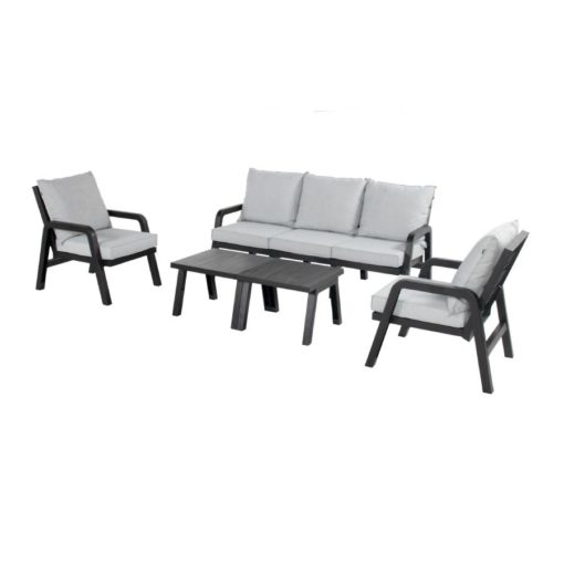 IBIZA 5-seater Relax Set + 2 Tables: sofa 3-seater, 2 lounge chairs and 2 tables