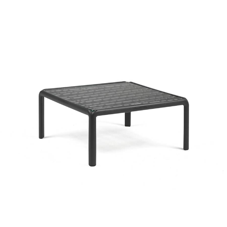 Mesa Vidrio KOMODO Antracita