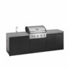 ELITE G5 modular kitchen on a white background, oblique view
