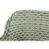 Delphine Esmeralda dining chair, detail of the braiding and colors