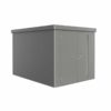 NEO 4B doble puerta, muros gris cuarzo, puerta y techo gris cuarzo sobre fondo blanco. De Biohort, encuéntrala en la mayor tienda de muebles de jardín de Málaga, De Tropen. Tu experto en mobiliario de exterior.
