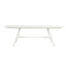 Mesa Benevento vista lateral sobre fondo blanco