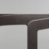 Stack Mini stool, side view, seat detail on white background
