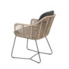 Belmond Nat chair side view on white background