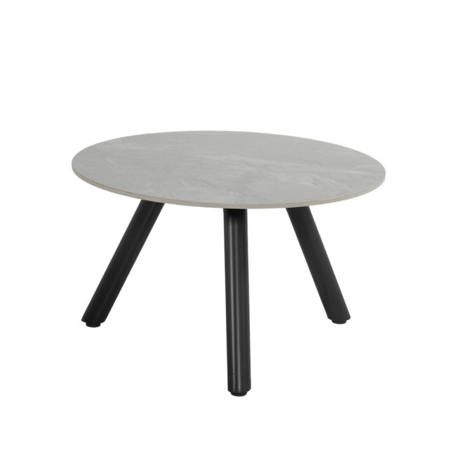 BENEVENTO Center Table with Black legs by Hartman