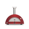 MODERN OVEN 3 Pizza Gas front view on white background