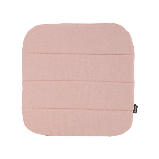 Delphine cushion Cuba Pink, powder pink on a white background