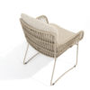 MURCIA garden chair by 4 Seasons Outdoor®, overhead view on a white background