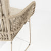MURCIA garden chair by 4 Seasons Outdoor®, backrest and armrest detail on a white background