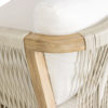 Sillón jardín RAVONA - GardenLine® Detalle del reposabrazos y el respaldo