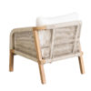 RAVONA garden armchair - GardenLine Rear view