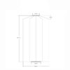 Lumiz Cylinder 28 Lantern, dimensions: Ø 28 x 50 cm, illuminates and decorates your garden with De Tropen