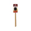 Cepillo Barbacoa de Tramontina para facilitar el momento de la limpieza, el cepillo para parrillas Tramontina Churrasco con lámina de acero inoxidable y mango de madera 46,7 centímetro es tu aliado ideal Se ve con el embalaje, un blister de cartón.