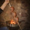 Pincho Barbacoa 75cm from Tramontina, with a wooden handle and stainless steel blade.
