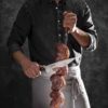 Pincho Barbacoa 55cm from Tramontina, with a wooden handle and stainless steel blade.