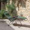 FUTURA BeComfort® green armchair by Lafuma. Buy it at De Tropen, your garden and terrace furniture expert.