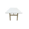 Talara Dining Table by Gardenline Rectangular table with terrazzo top and acacia legs. Buy it at De Tropen, your expert in garden and terrace furniture.