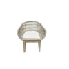 Talara dining chair by Gardenline. The chair is shown from the front against a white background. Buy it at De Tropen, your expert in garden and patio furniture.