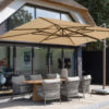 Floating umbrella Finca Wenge - 4SO - From the tropics