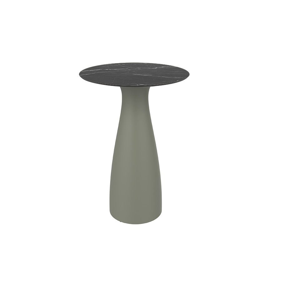 Mesa Baobab L Gris Verdoso Mármol Negro - Resol - De Tropen