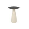 Mesa Baobab L Marfil Mármol Negro - Resol - De Tropen