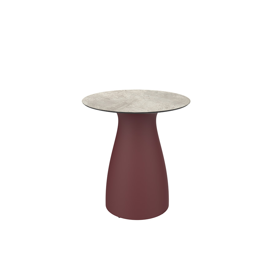 Mesa Baobab M Burdeos Cemento - Resol - De Tropen
