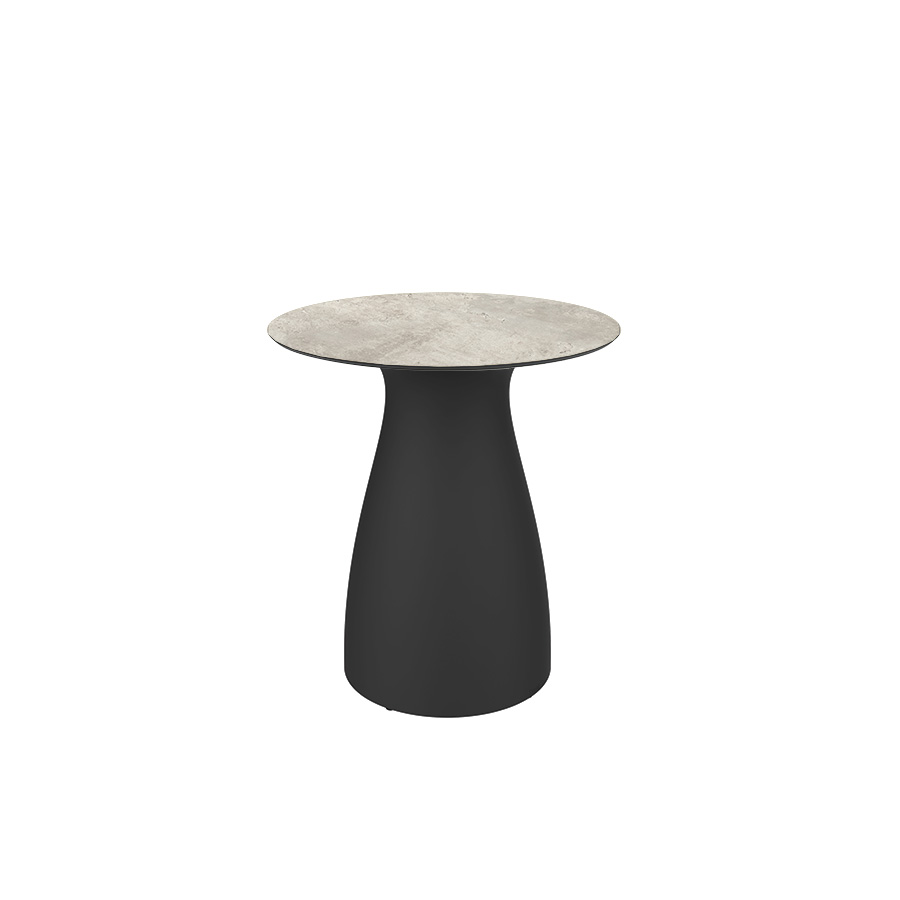 Mesa Baobab M Negro Cemento - Resol - De Tropen