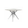 Mesa Vela S 70x70 Blanco Madera Lavada - Resol - De Tropen