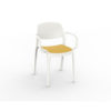 Smart upholstered chair White Mimosa - Resol - De Tropen
