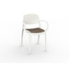 Smart upholstered chair White Taupe - Resol - De Tropen
