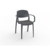 Smart upholstered chair Dark Grey Coal - Resol - De Tropen