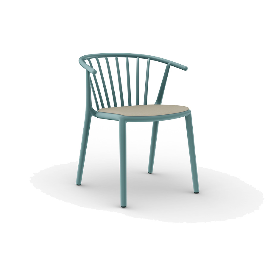 Silla Woody Tapizada - Resol - De Tropen
