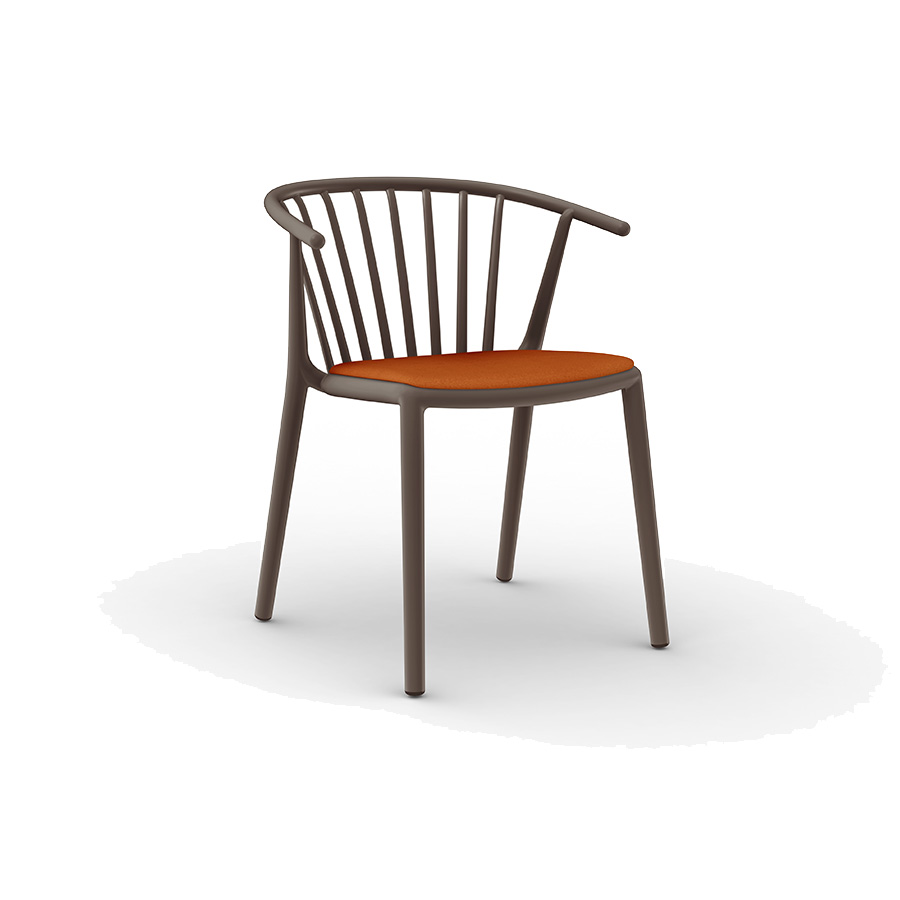 Silla Woody Tapizada - Resol - De Tropen