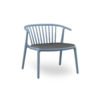 Sillón Woody Tapizado Azul Retro Carbon - Resol - De Tropen