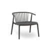 Sillón Woody Tapizado Negro Carbon - Resol - De Tropen