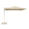 Parasol Challenger T2 Premium 300x300 Cuadrada Sandstone -Platinum-DeTropen