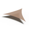 Coolfit Triangle 360 shade sail - Platinum - DeTropen