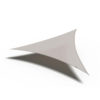 Coolfit Triangle 360 shade sail - Platinum - DeTropen