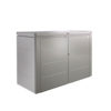 Baúl jardín highboard 200 gris cuarzo metalico - Biohort - De Tropen